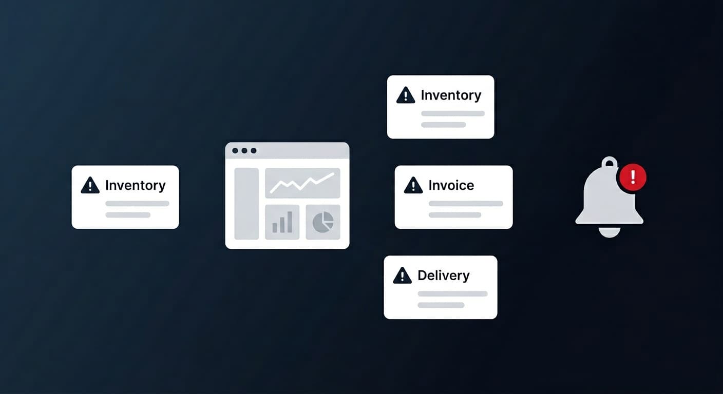 Cómo construir un sistema de alertas operativas para tu empresa sin contratar más personal