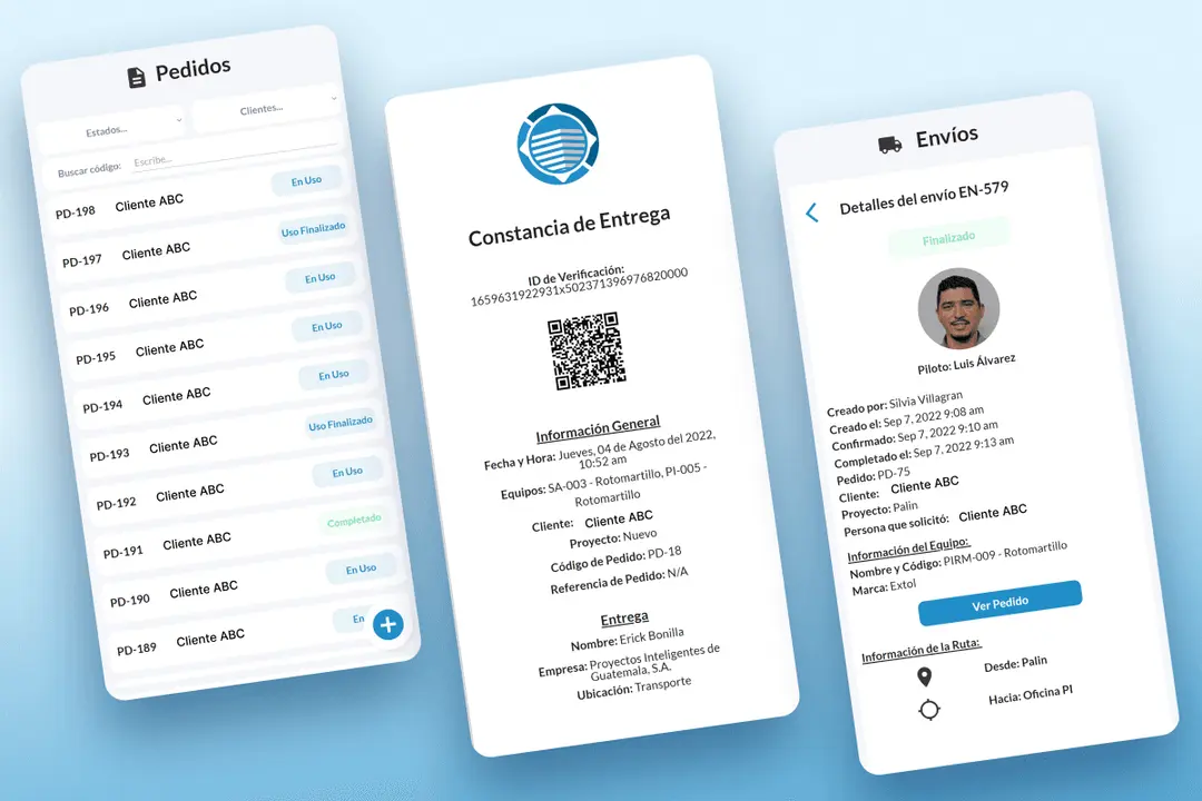 Transformación digital en logística de equipos de construcción